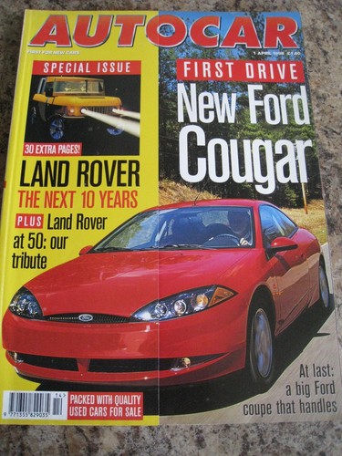 Autosport magazine apr - autosport, 1998