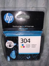 Genuine HP 304 Ink Printer Cartridge Tri Colour Deskjet 2200 2600 3700 Envy 5050