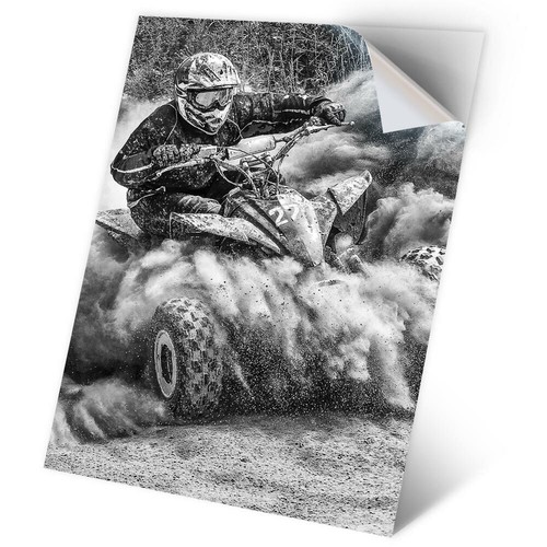 Vinyl sticker bw - 1, a2