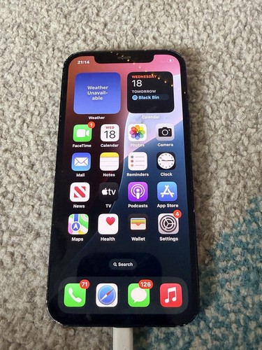 Apple iphone 64gb black - 12,
