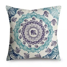 ELEPHANT Cushion Cover 45 x 45 Pillow Case Home Decor New Gift 104