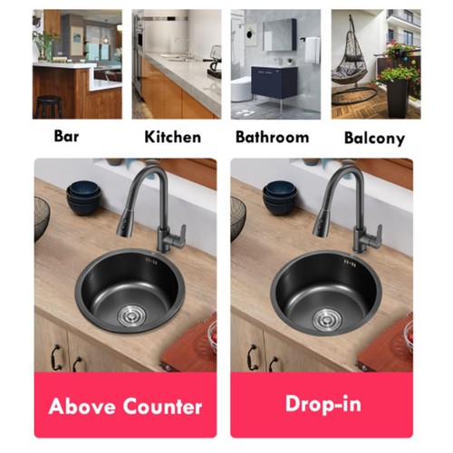 Undermount small kitchen sink - undermount,