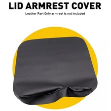 Fits Ford F150 F-150 2015-20 Leather Armrest Center Console Lid Cover Trim