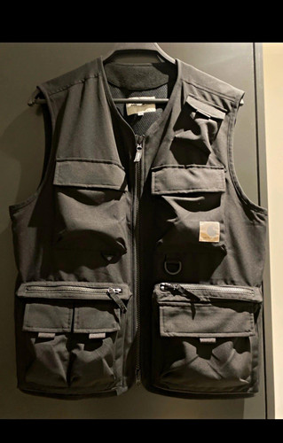 Carhartt wip black zip utility - wip,