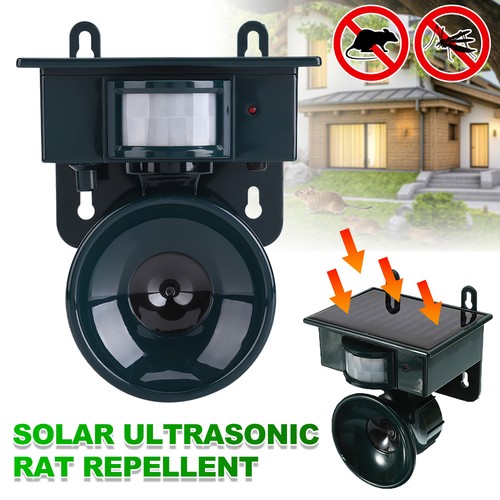 Solar ultrasonic bird repeller - solar,