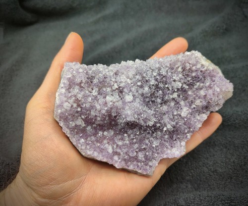 Large purple amethyst - purple, crystal