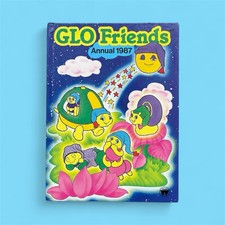 vintage Glo Worms Friends 1980s childrens annual 1987 Collectable