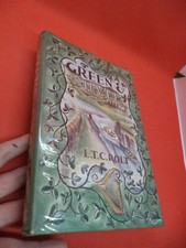 GREEN & SILVER old vintage book LTC ROLT narrow boat canal SOUTH IRELAND 1ST ED