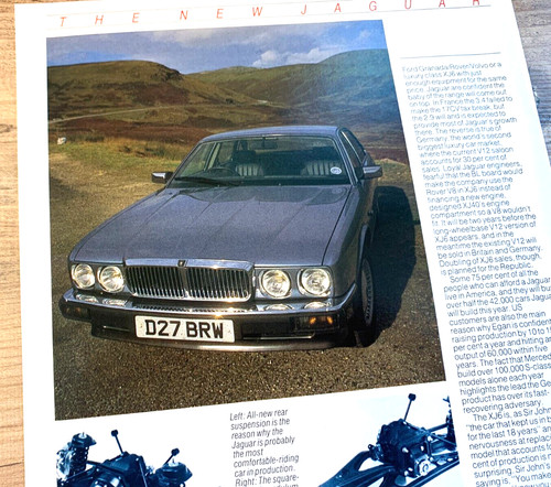 New jaguar xj6 - xj6, 1986