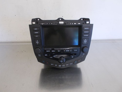 Honda accord 2008 radio - 2008,