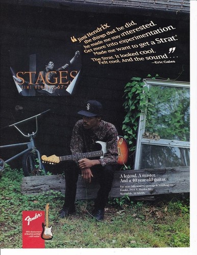 1994 fender stratocaster 40th - 1994,