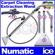 NUMATIC 32mm CARPET CLEANING MACHINE EQUIPMENT FLOOR SHAMPOO CLEANER TOOL KIT