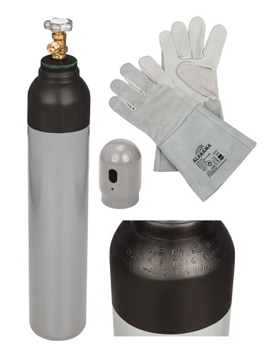 Nitrogen bottle full cylinder - bottle,