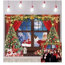 Santa Claus Backdrop Christmas