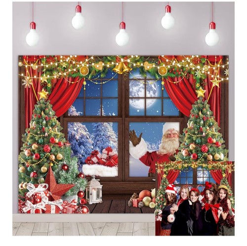 Santa claus backdrop - santa, christmas