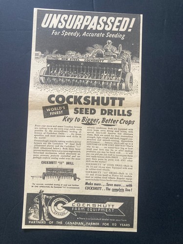 1951 canadian cockshutt - 1951,