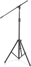 Pyle, Straight Microphone Stand, Heavy Duty Microphone Stand - with Stable Tripo