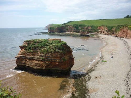 Photo ladram bay north - a1,