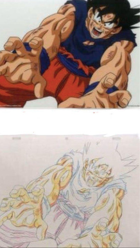 Dragon ball son goku art - dragon,