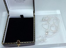 LALIQUE CRYSTAL CROSS CLEAR