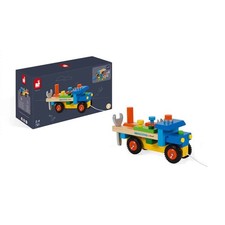 Janod Brico'Kids Diy Truck | 2-in-1 Pull-Along Toy