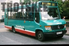 35mm Slide Arriva Mercedes Benz Vario O814D Alexander 394 W194CDN 2002 Orig