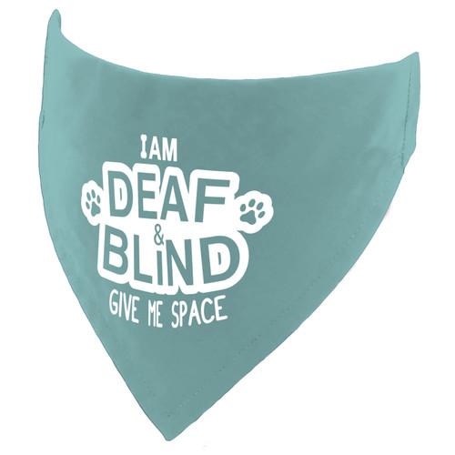 Deaf blind dog handmade - deaf, &