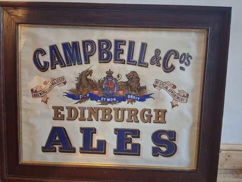 Campbell edinburgh ales - &,