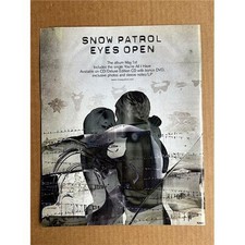 SNOW PATROL EYES OPEN POSTER