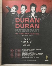 Duran Duran Live Tour Dates