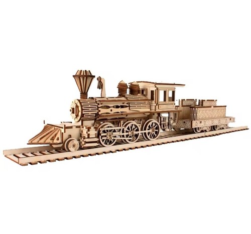 Steam train wooden - steam,