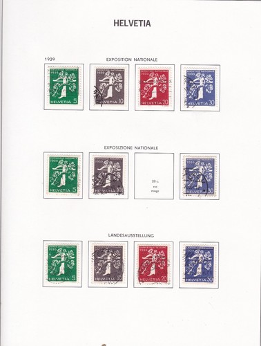 Switzerland 1939 national - 1939,