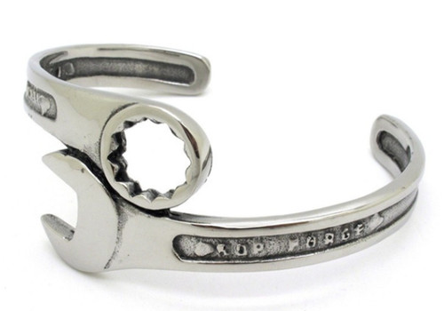 Wrench bracelet cuff style - wrench,