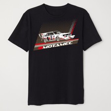 Motamec Pikes Peak Audi Quattro S1 Group B Rally Car T-Shirt - Black