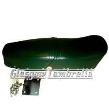 Lambretta Repro GIULIARI RACING GREEN DUAL SEAT & CATCH & FIXINGS Li TV SX GP