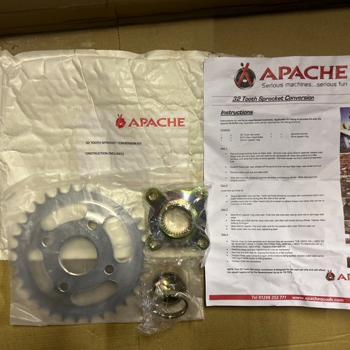 Apache rlx 250 teeth rear - apache,