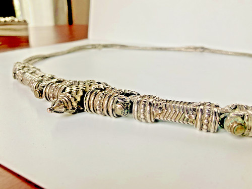 Antique indian hasli silver - antique,