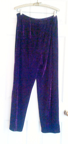 Coldwater creek stretch velvet - coldwater,