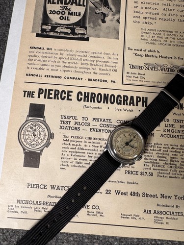 Vintage pierce chronograph - pierce,