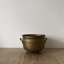 Vintage Rustic Large Brass