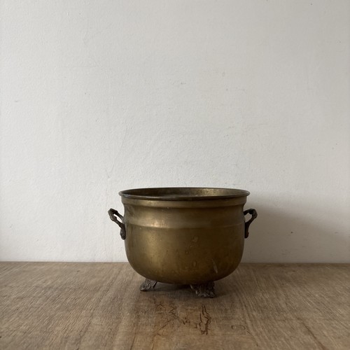 Vintage rustic large - rustic, brass