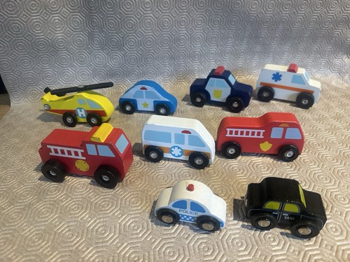 Bundle wooden vehicles - wooden,