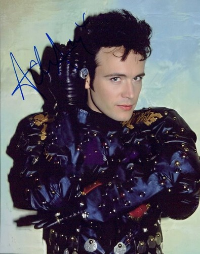 Adam ant signed 8x10 photo - ant,