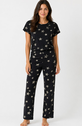 Loungewear cotton pyjamas - cotton,