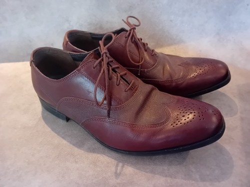 Clarks mens burgundy - burgundy, brown