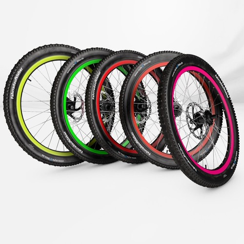 Rim sticker bicycle - -, edge