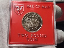 1993 ISLE OF MAN £2 COIN -