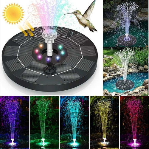 Solar powered fountain water - solar,