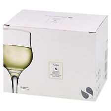 6x240ml Stemmed Red Wine