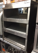 Fast Food Heated Base Heat Lights Food Warmer Display Burger Chute Single Phase